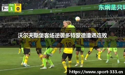 沃尔夫斯堡客场逆袭多特蒙德遭遇连败